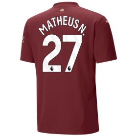 Nogometni Dres Manchester City Matheus Nunes 27 Treći 2024-25